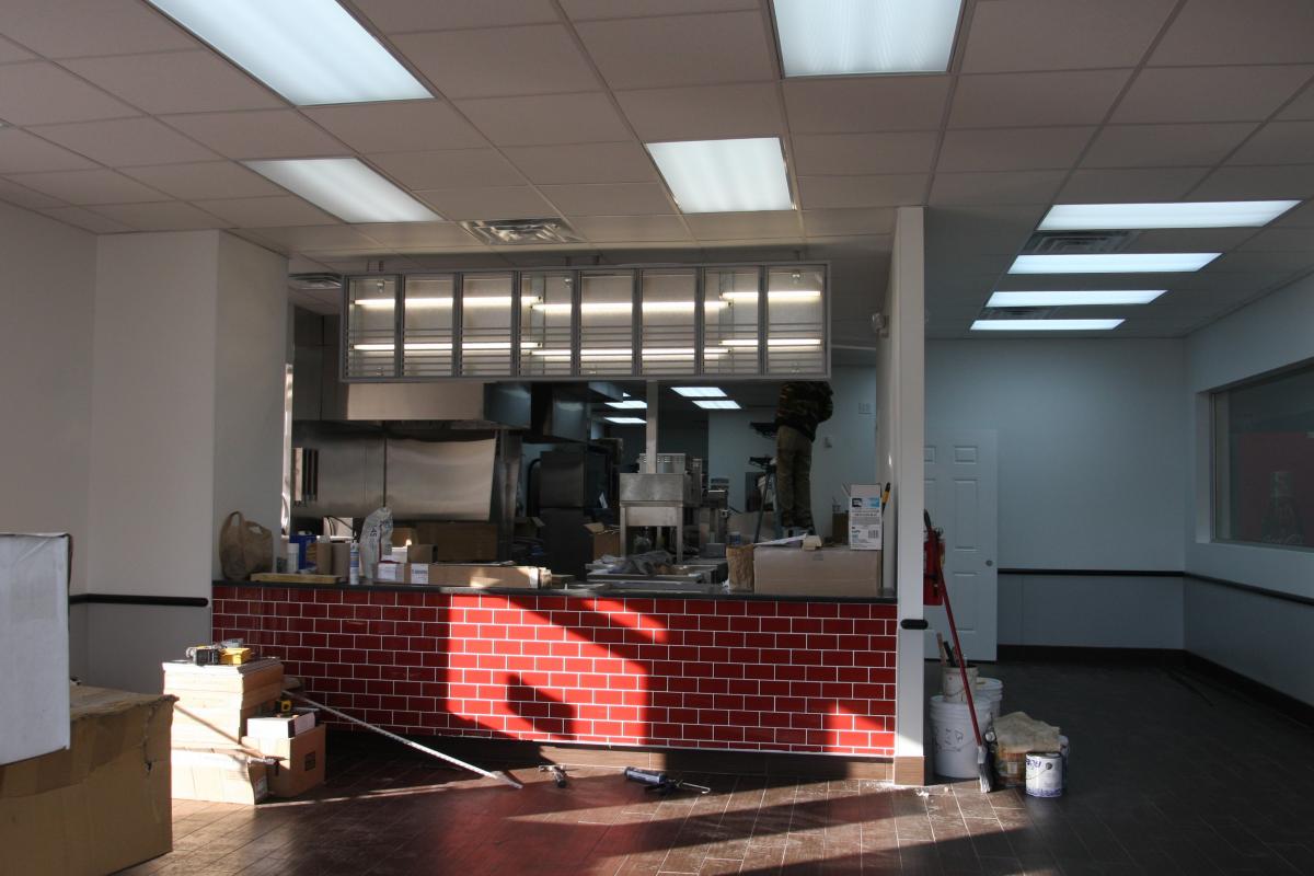 Menu board is officially up, now wheres the menus?